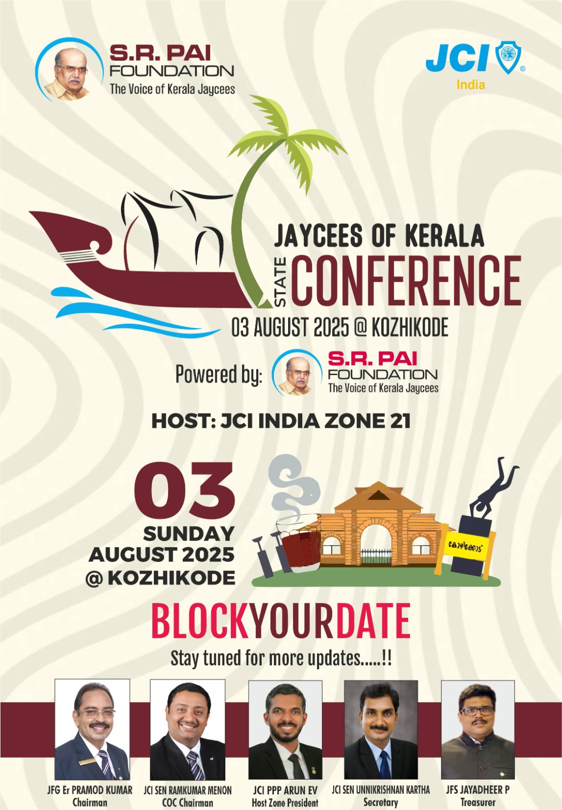 Jaycees of Kerala State Conference Poster